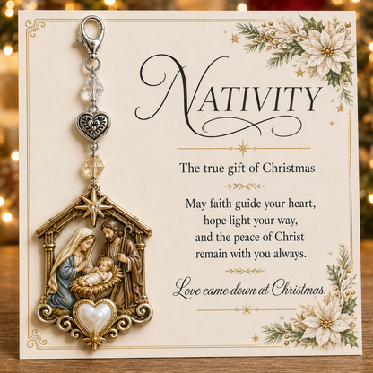 🎅Christmas Early Discount 49% Off 🎄Christmas Keepsake Keychain Card&Pocket Hug✨