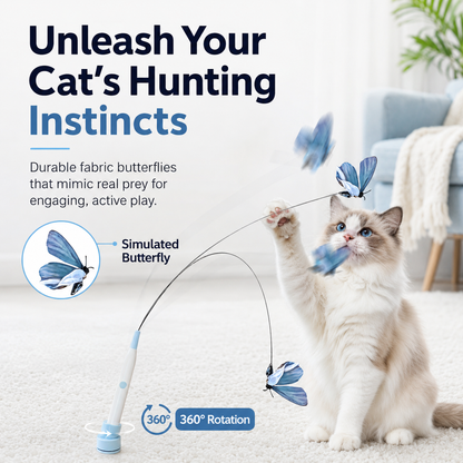 Cotitoc ™Jouet intelligent pour chat papillon 🐾