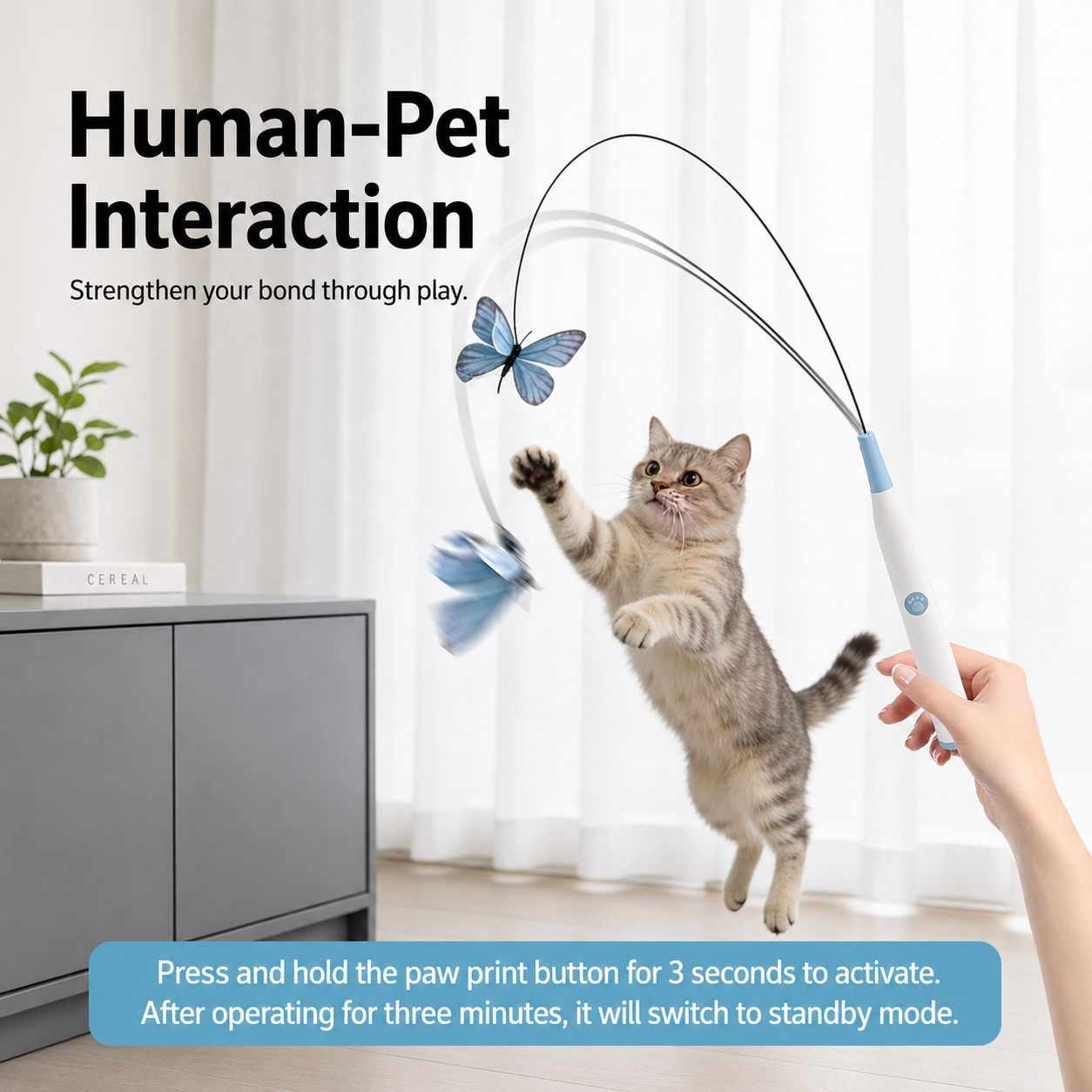 Cotitoc ™Jouet intelligent pour chat papillon 🐾