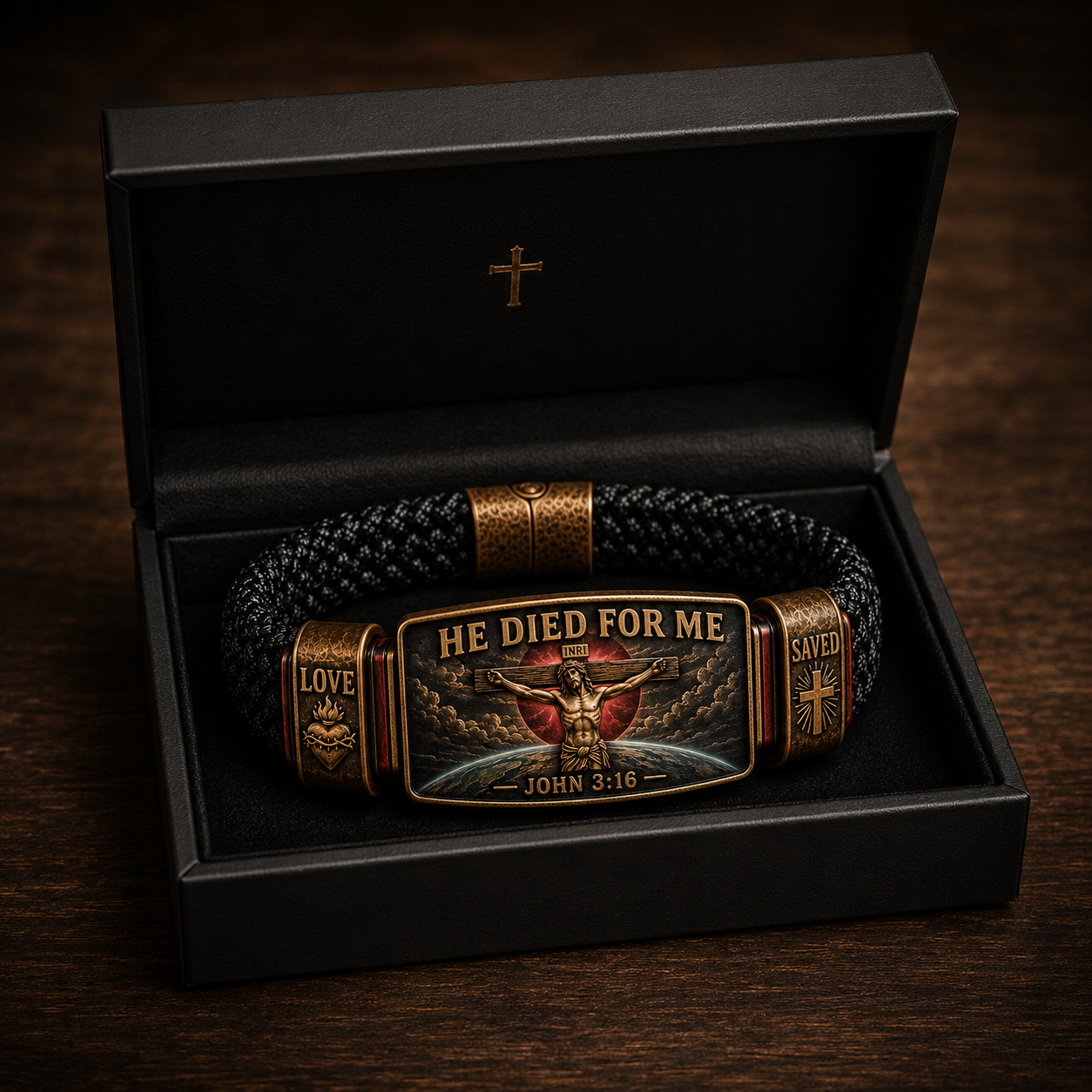 HE DIED FOR ME Faith Bracelet