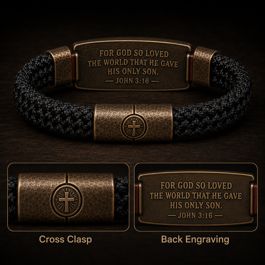 IL EST MORT POUR MOI Bracelet de foi