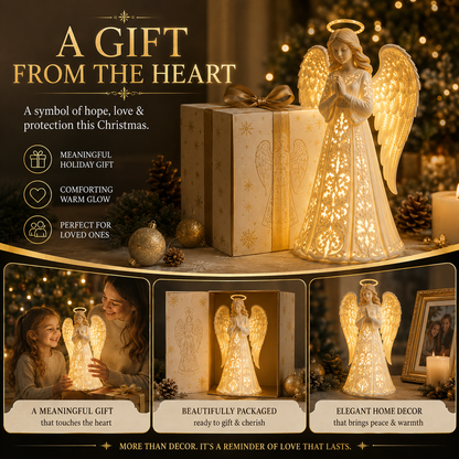 ✨ Angel Christmas Guardian Light – A Symbol of Hope, Love & Protection