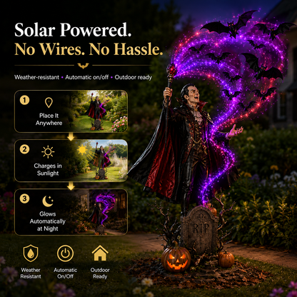 🔥Today 49% OFF🎁🦇Vampire Summoning Bats Garden Light🔮