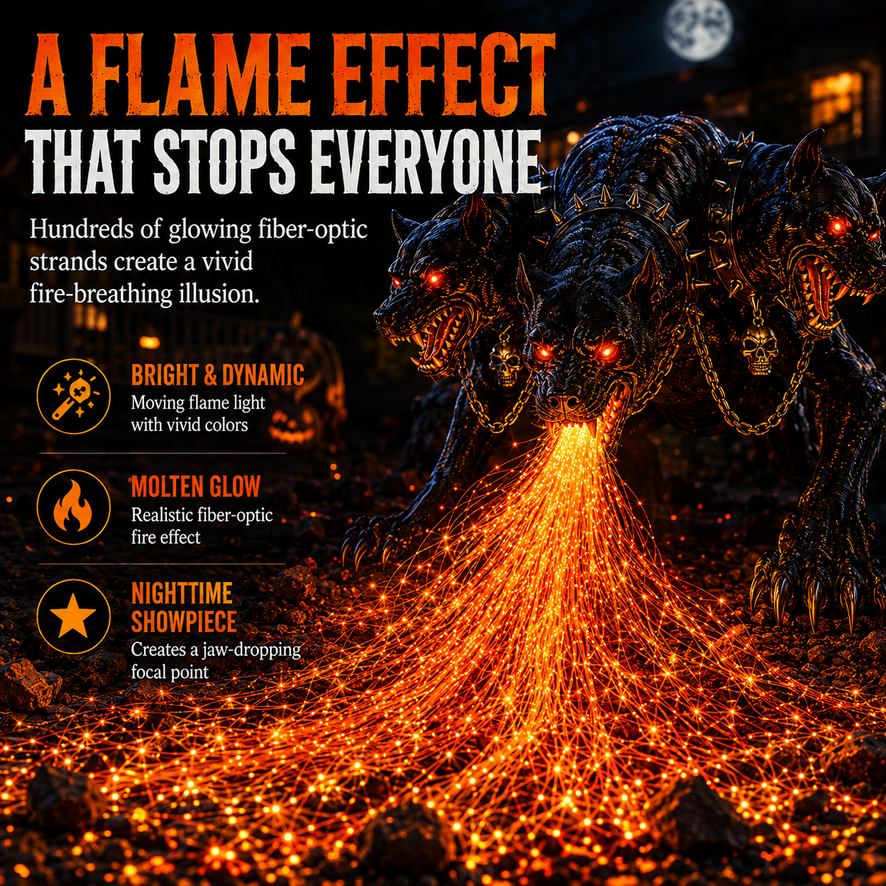 🎁Today 49% OFF🎁Fire-Breathing Solar Garden Light