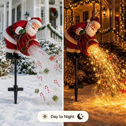 🎁49% OFF🎁 Santa’s Magic Pour™ – Flowing LED Christmas Garden Light