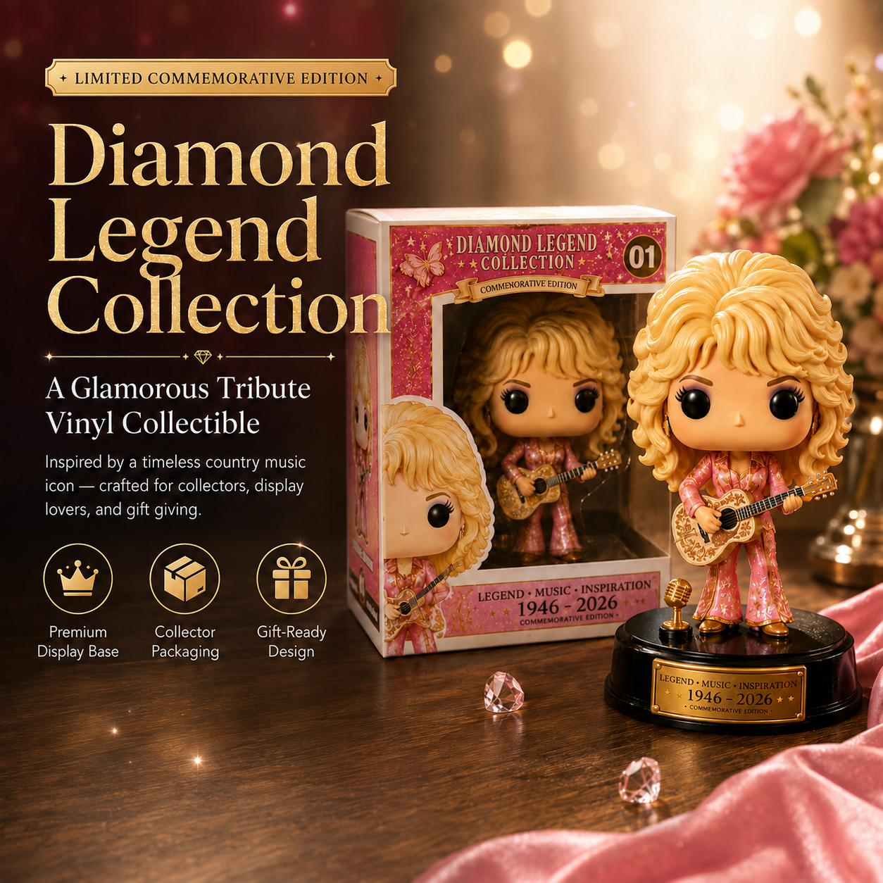 🕊️ Forever Remembered™ - Limited Memorial Tribute Vinyl Figure