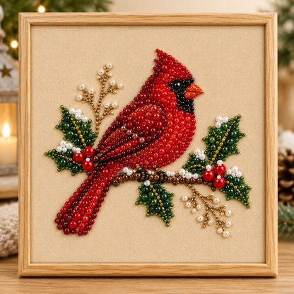 Backyard Birds Pearl Art DIY Kit Collection