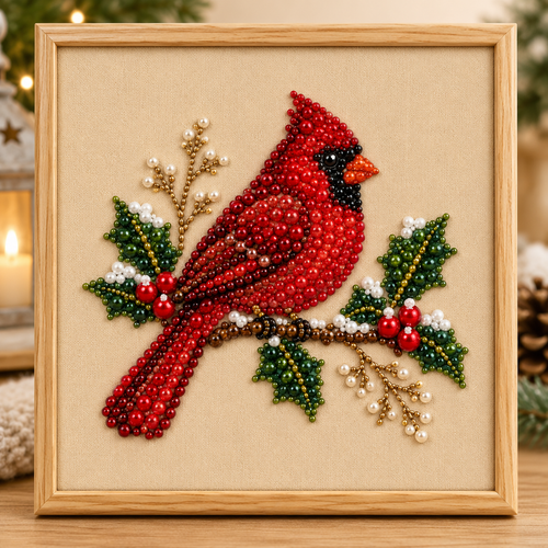 Backyard Birds Pearl Art DIY Kit Collection