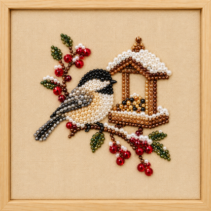 Backyard Birds Pearl Art DIY Kit Collection