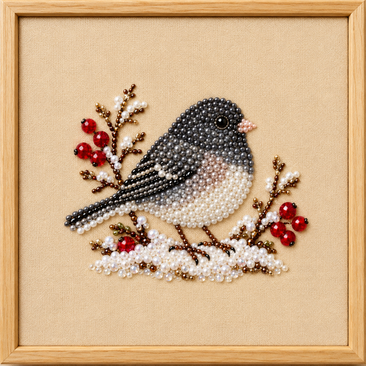 Backyard Birds Pearl Art DIY Kit Collection