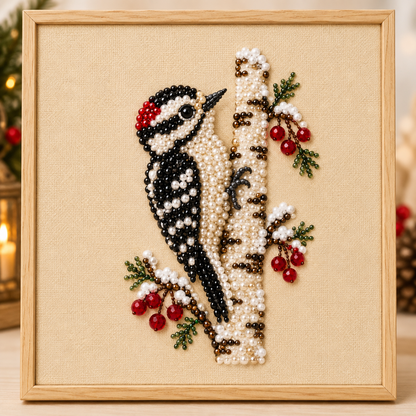 Backyard Birds Pearl Art DIY Kit Collection