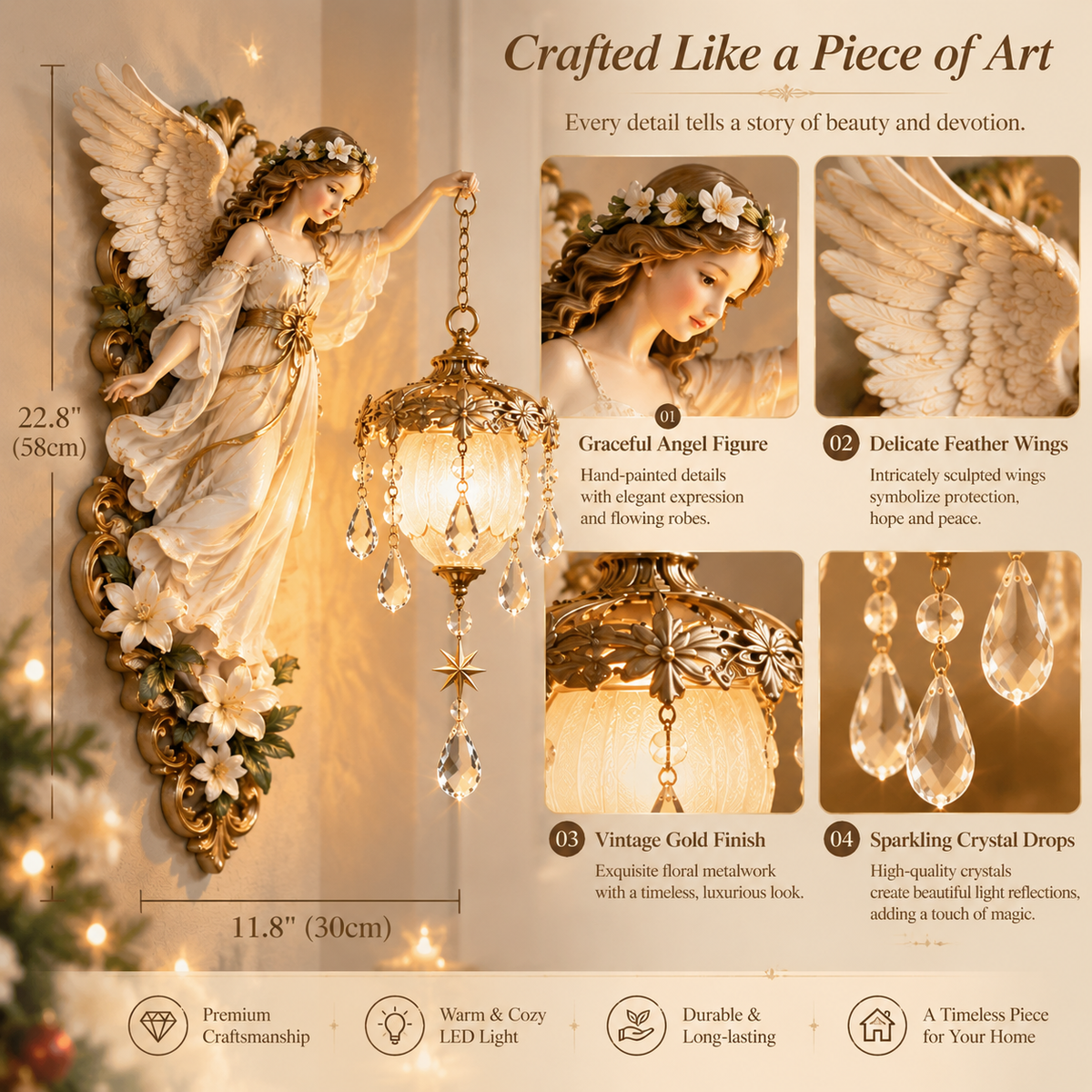 Guardian Angel Crystal Light