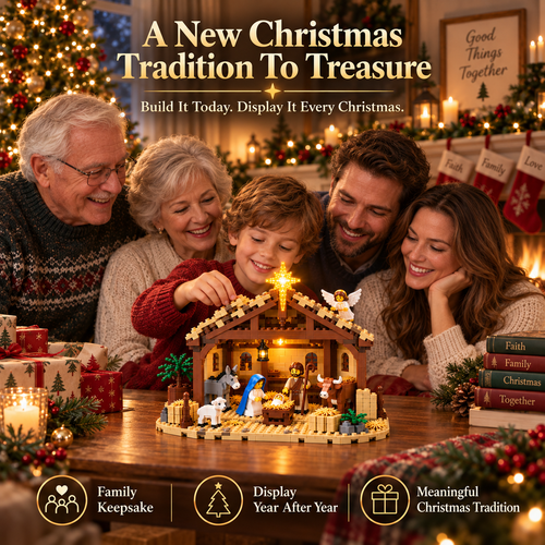🌟The Nativity Story Building Block Set