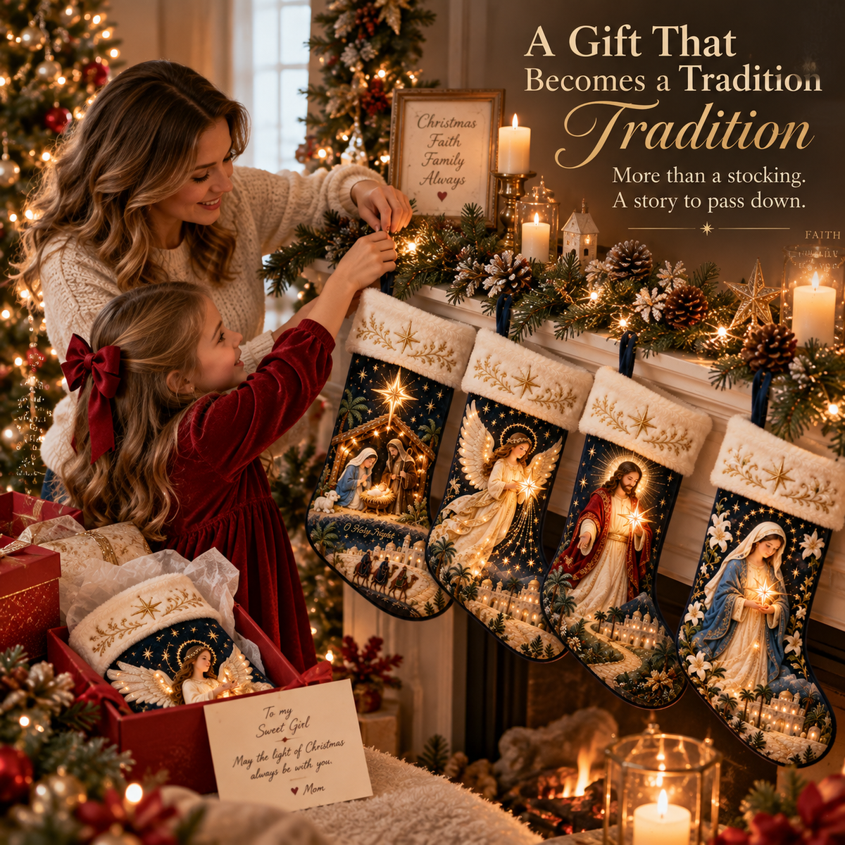 ✨ The Christmas Story Lighted Stocking Collection