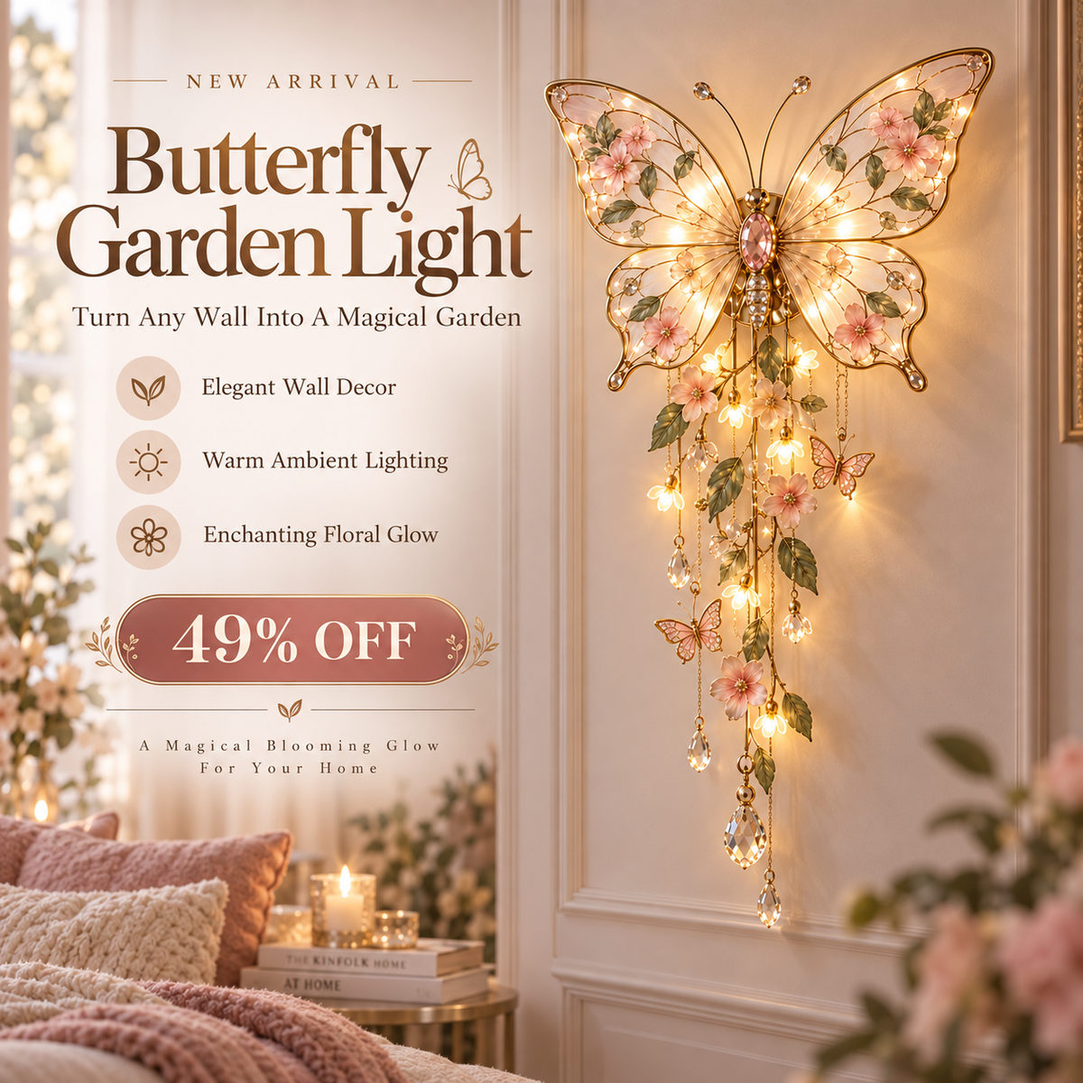 Butterfly Garden Light