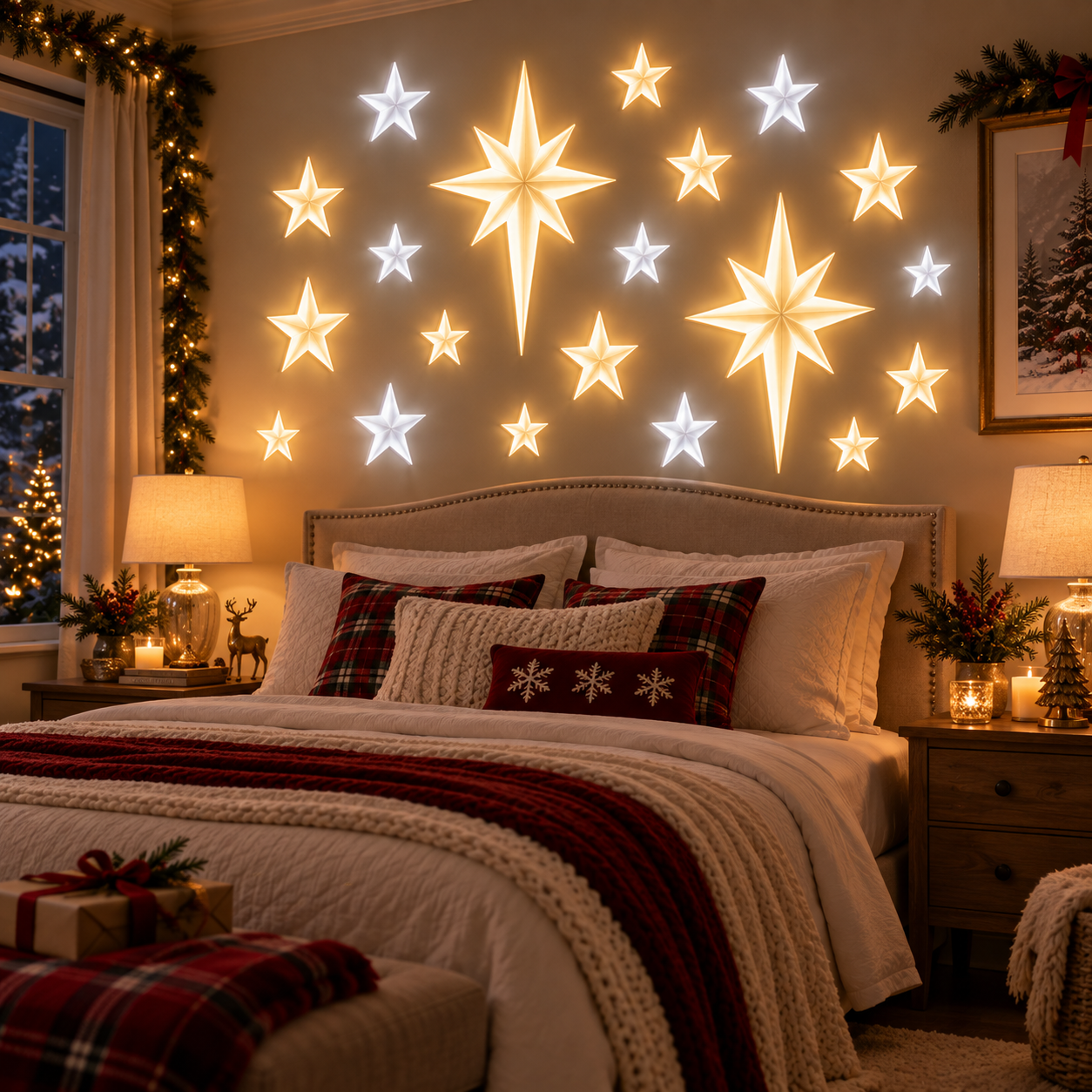 🌟Bethlehem Star Wall Light Set