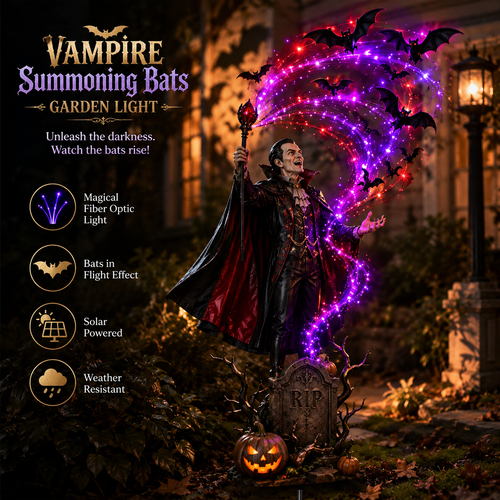 🔥Today 49% OFF🎁🦇Vampire Summoning Bats Garden Light🔮