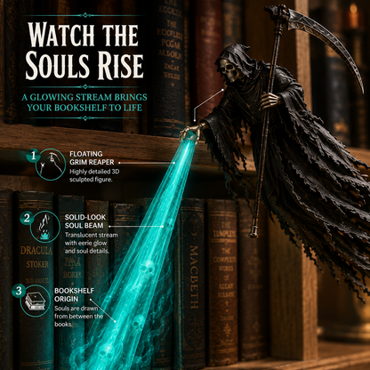 👻👻The Soul Collector — Haunted Reaper Shelf Light