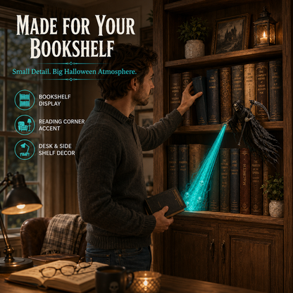 👻👻The Soul Collector — Haunted Reaper Shelf Light