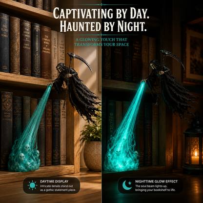 👻👻The Soul Collector — Haunted Reaper Shelf Light
