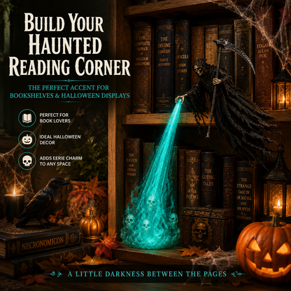 👻👻The Soul Collector — Haunted Reaper Shelf Light
