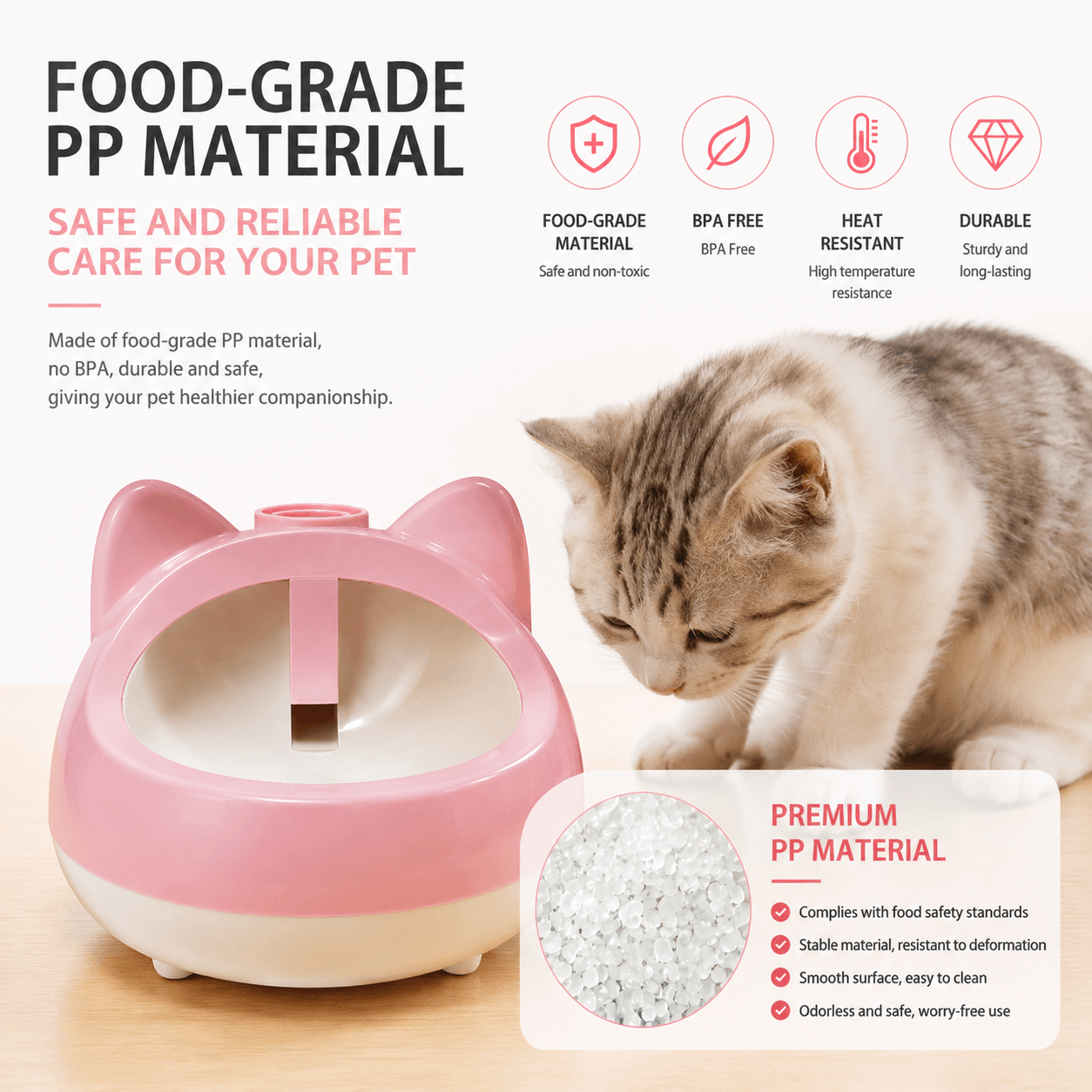 Automatic Self Refill Water Bowl for Cats & Dogs