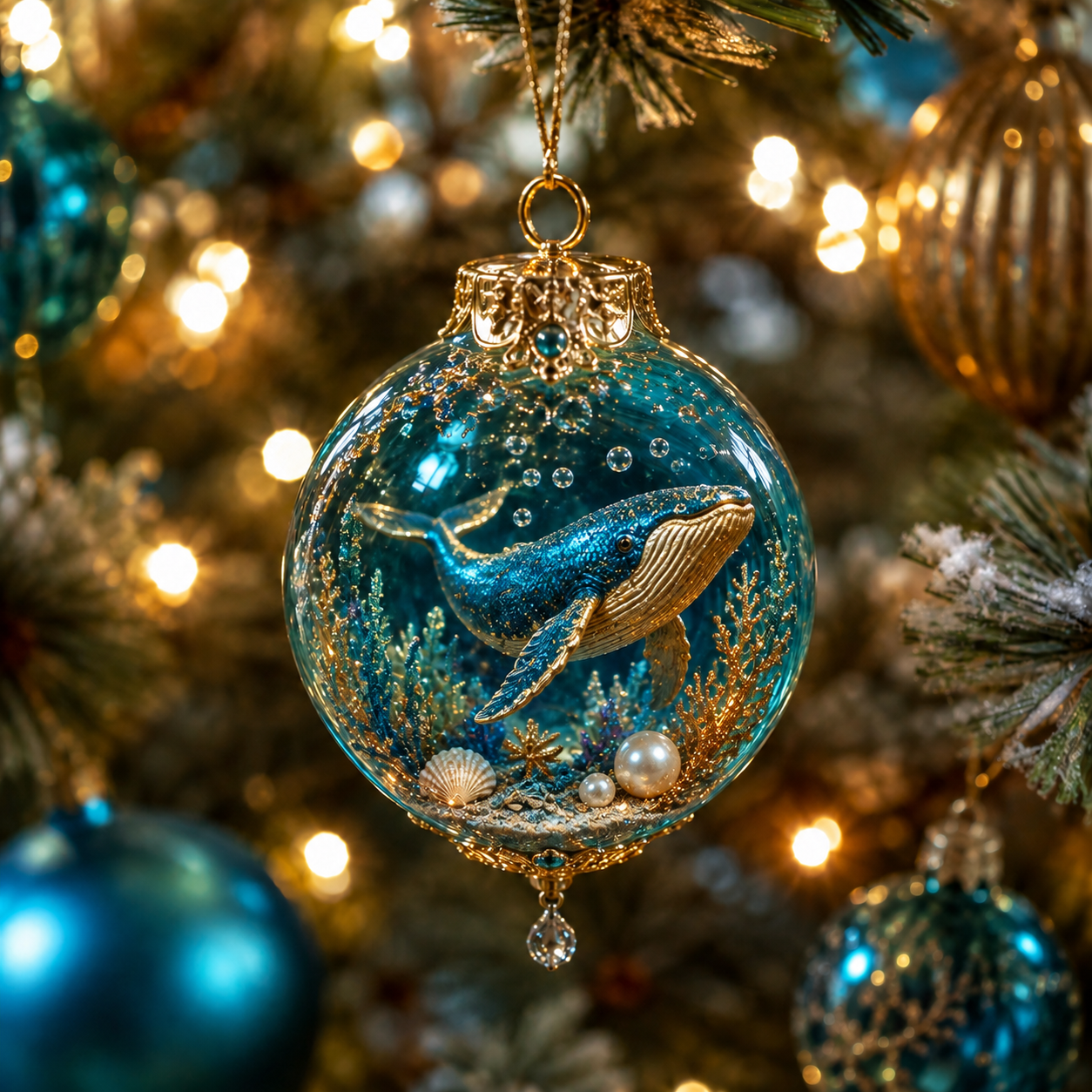 ✨Ocean Wonders Christmas Ornament Collection