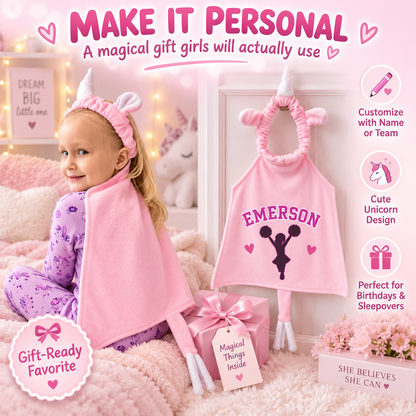 Cute & Cozy Wearable Hair Drying Towel for Kids