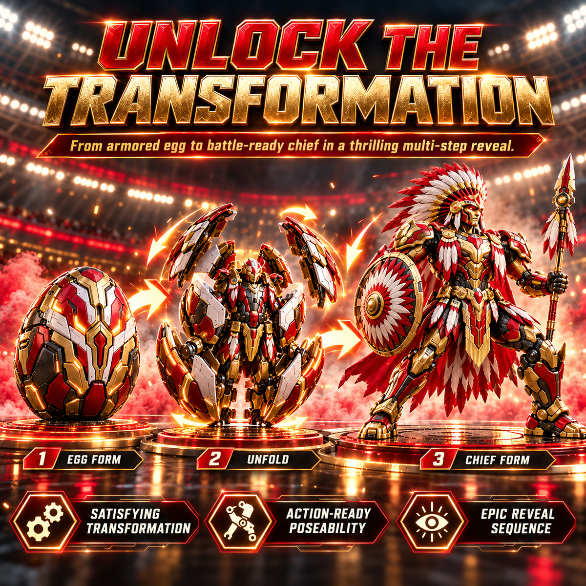 ChiefMorph multi-step transformation
