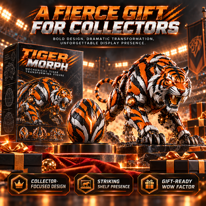 🐯TigerMorph – Egg to Tiger Transforming Mechanical Figure