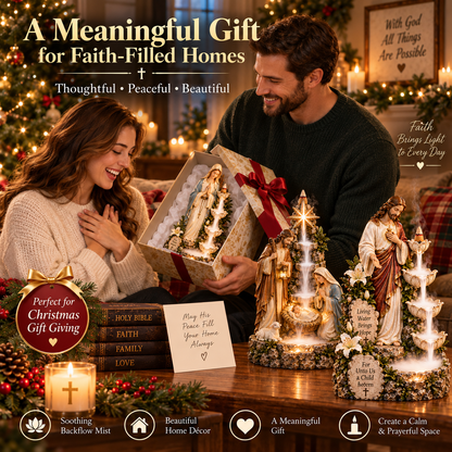 ✨ Faith-Inspired Backflow Collection™ – Peaceful Christian Home Decor