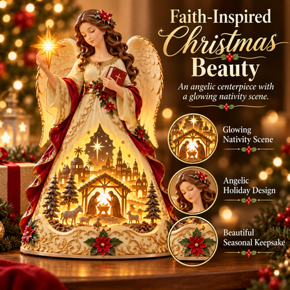 👼🪽Last Day 50% OFF ✨ Christmas Angel Nativity Light – Bring The True Meaning Of Christmas Home