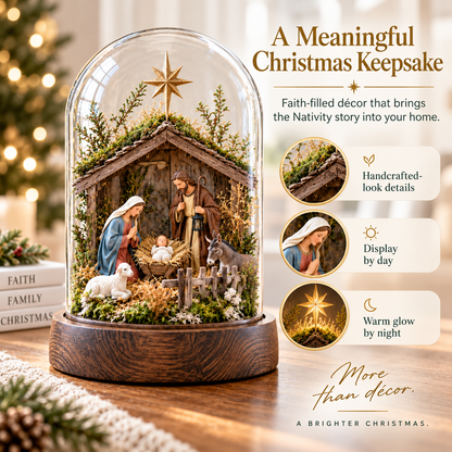 🔥Last Day 49% OFF🔥-✝️Bethlehem Manger Keepsake Light™✨