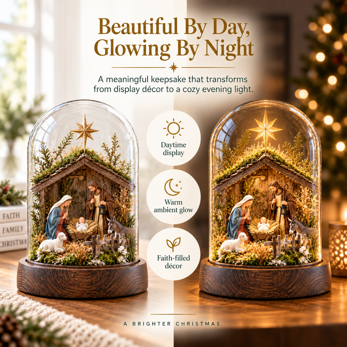 🔥Last Day 49% OFF🔥-✝️Bethlehem Manger Keepsake Light™✨