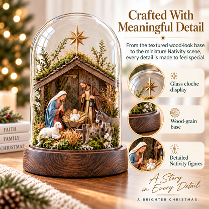 🔥Last Day 49% OFF🔥-✝️Bethlehem Manger Keepsake Light™✨