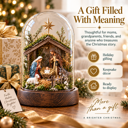 🔥Last Day 49% OFF🔥-✝️Bethlehem Manger Keepsake Light™✨