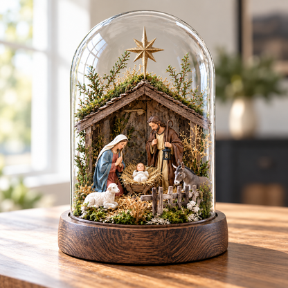 🔥Last Day 49% OFF🔥-✝️Bethlehem Manger Keepsake Light™✨