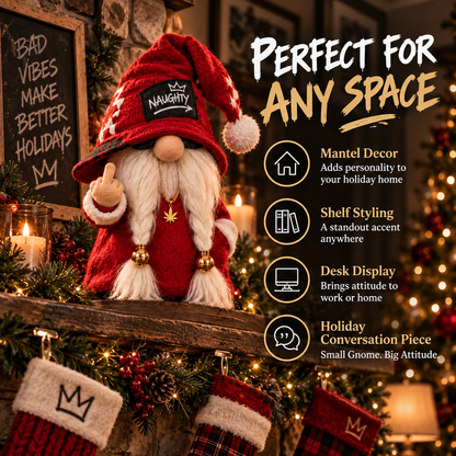 🎄🔥 Christmas Limited Edition – 😎 Naughty Hip-Hop Gnome™ 🎅🎁