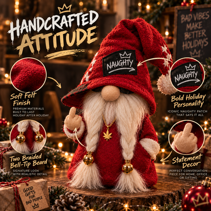 🎄🔥 Christmas Limited Edition – 😎 Naughty Hip-Hop Gnome™ 🎅🎁