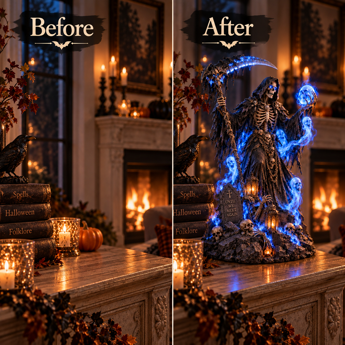 💀 LAST DAY 49% OFF🔥 – The Glowing Reaper Has Arrived!