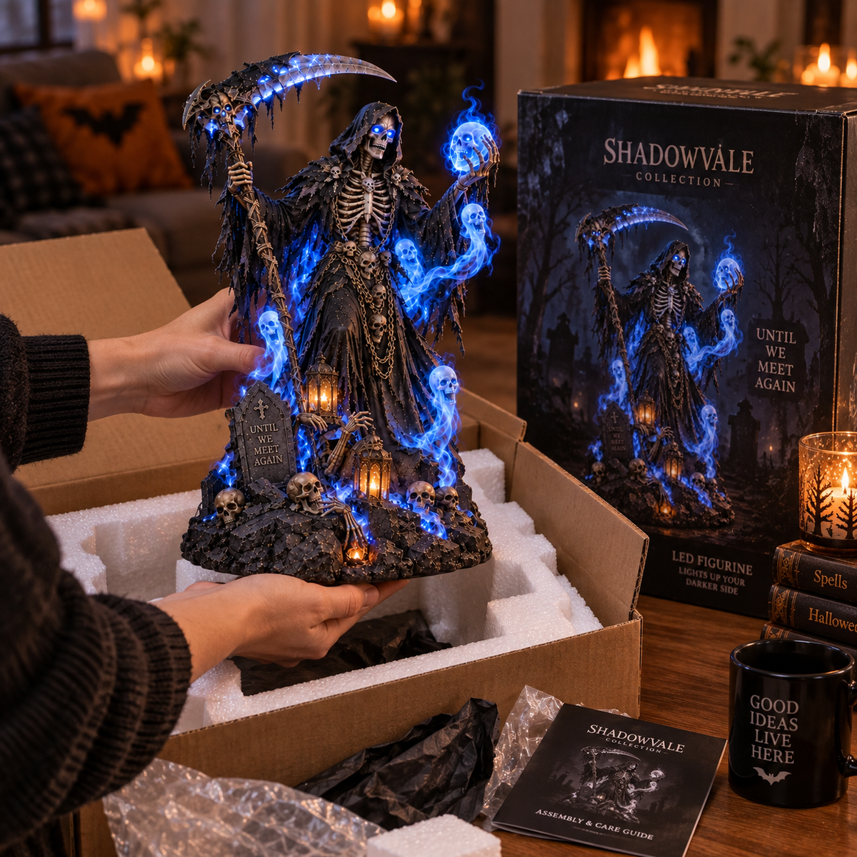 💀 LAST DAY 49% OFF🔥 – The Glowing Reaper Has Arrived!