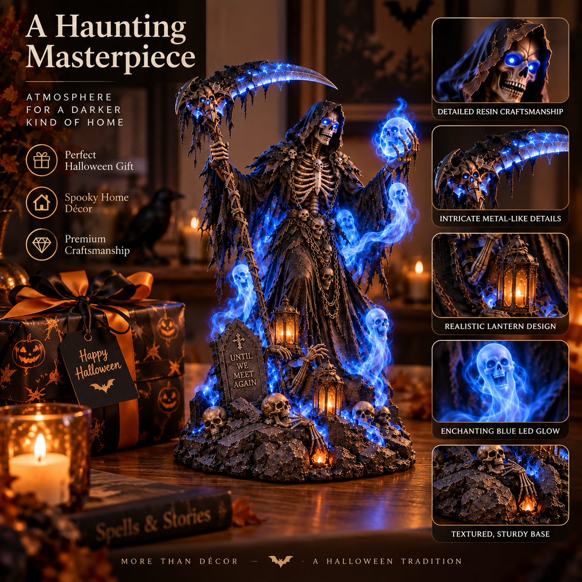 💀 LAST DAY 49% OFF🔥 – The Glowing Reaper Has Arrived!