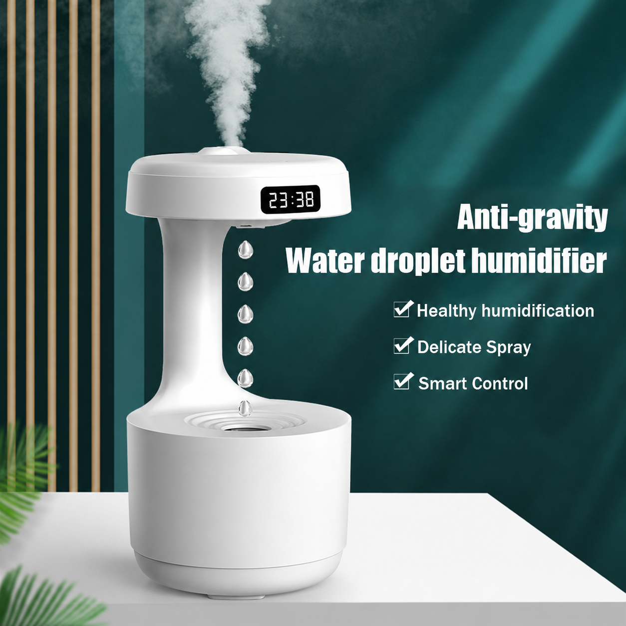 Humidificateur flottant goutte d'eau