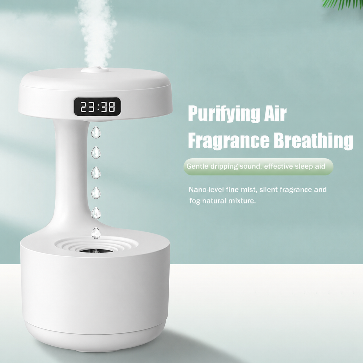 Humidificateur flottant goutte d'eau