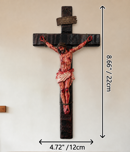 Handmade Jesus Crucifix — Remember His Sacrifice