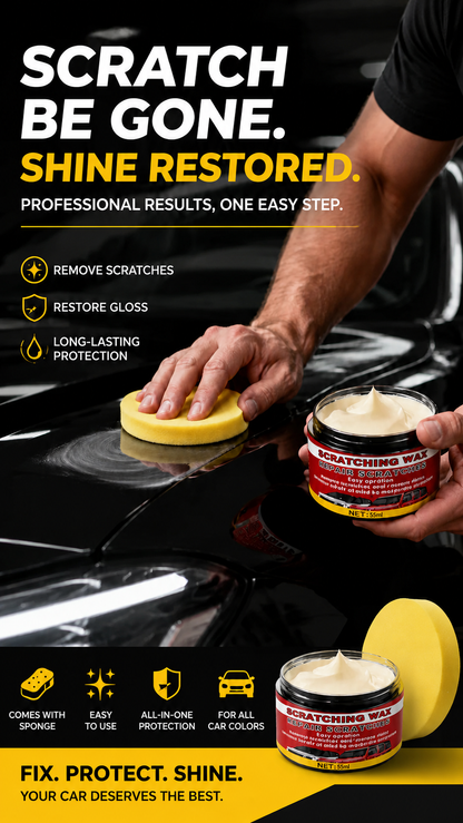 🔥Ultimate Car Scratch Remover Wax