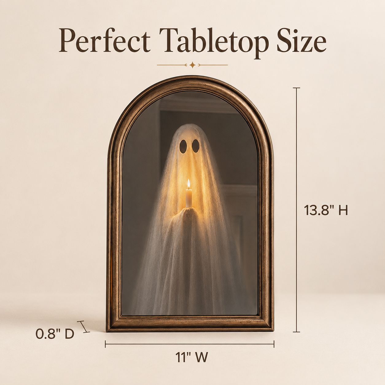 2026 Halloween Hologram Ghost Mirror