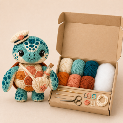 The Little Wildkeepers DIY Knitted Doll Kit Collection