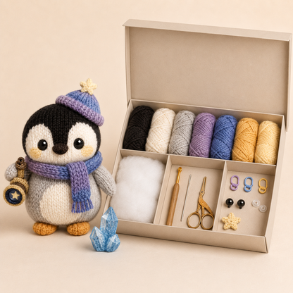 The Little Wildkeepers DIY Knitted Doll Kit Collection