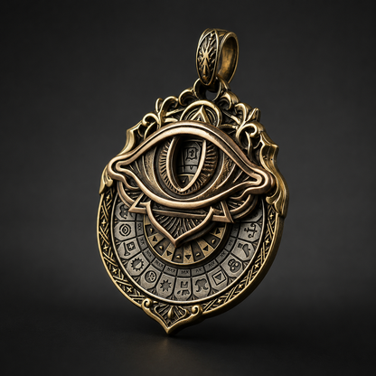 💪Grande Vente ! 🔥49 % DE RABAIS👁️‍🗨️Pendentif de vision de tarot fait à la main : connectez-vous à la sagesse cosmique à tout moment